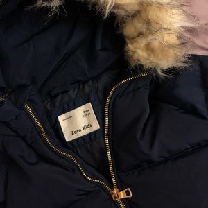 Zara kids puffer jacket